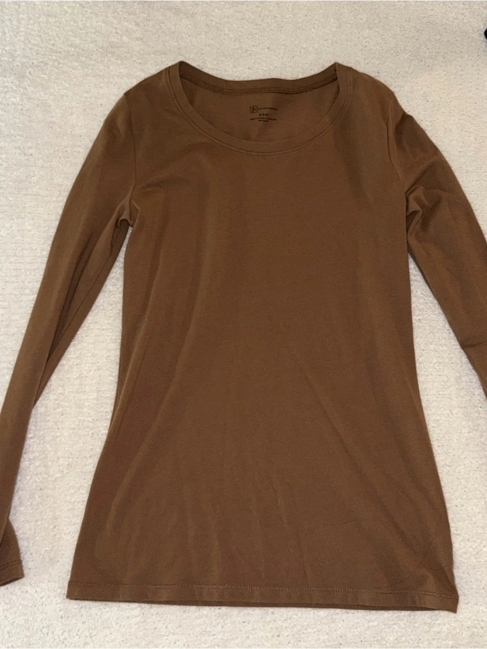 Kids' Basic Crewneck Tee - Brown & Charcoal